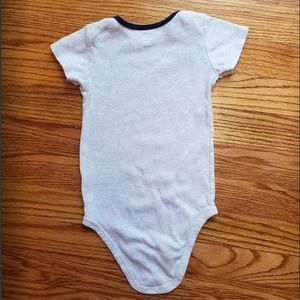 auntie's little man onesie